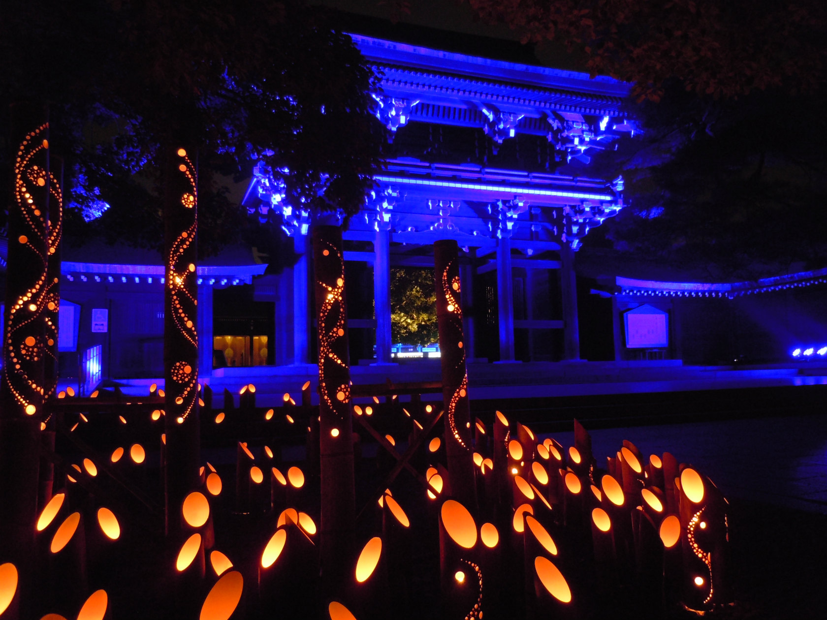 明治天皇百年祭（東京/明治神宮/2012） | CHIKAKEN | 竹あかり総合プロデュース ちかけん